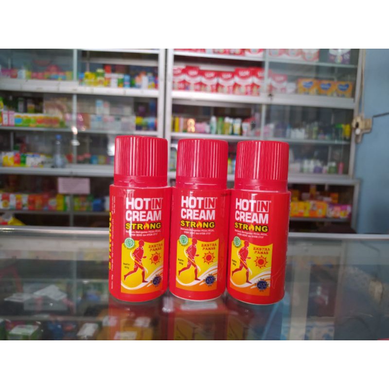 HOT IN CREAM. STRONG BOTOL 60ML