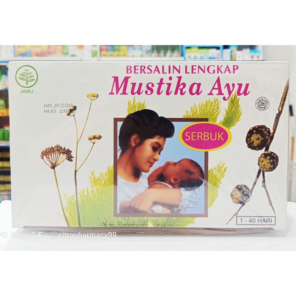 Jamu Bersalin Lengkap Mustika Ayu 40 hari - 𝐊𝐞𝐦𝐚𝐬𝐚𝐧 𝐒𝐞𝐫𝐛𝐮𝐤