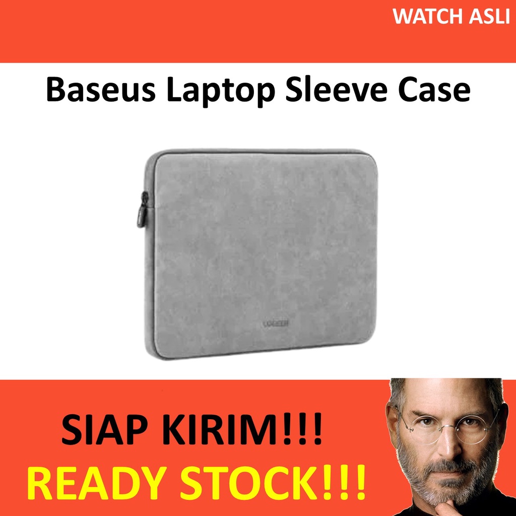 Baseus Laptop Sleeve Case For MacBook Air Pro M2 Tas Pelindung 13 16