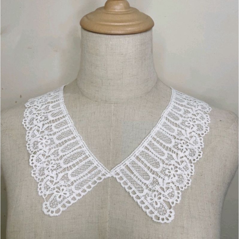 Aplikasi Kerah Anak/Kerah Tempel/Collar Bordir/Kerah Korea