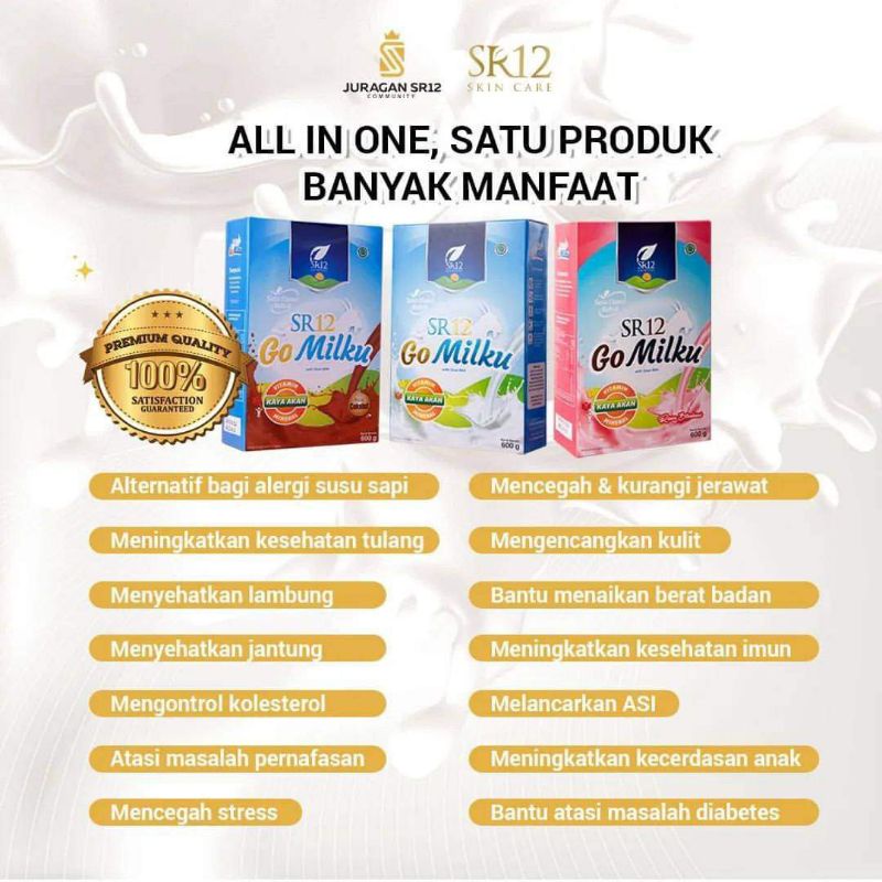 

Susu Etawa SR12, Go Milku susu kambing