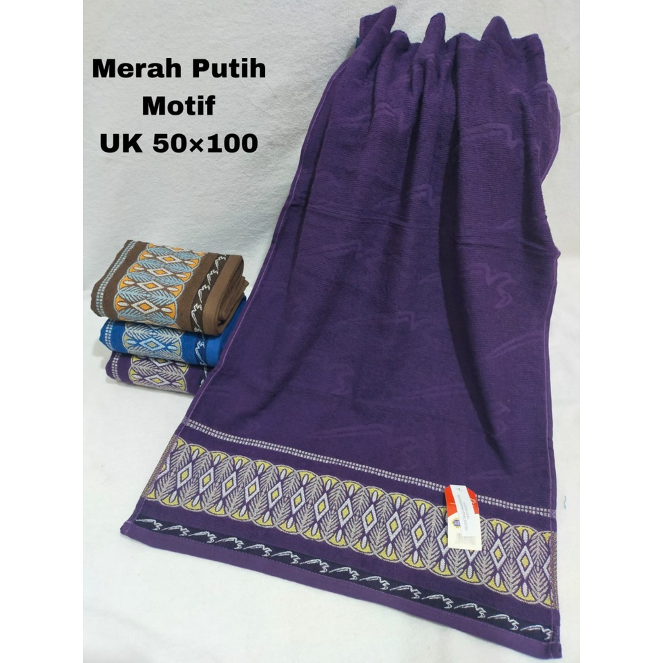 HANDUK MOTIF UKURAN 50 X 100 CM BEST SELLER MENYERAP MAKSIMAL