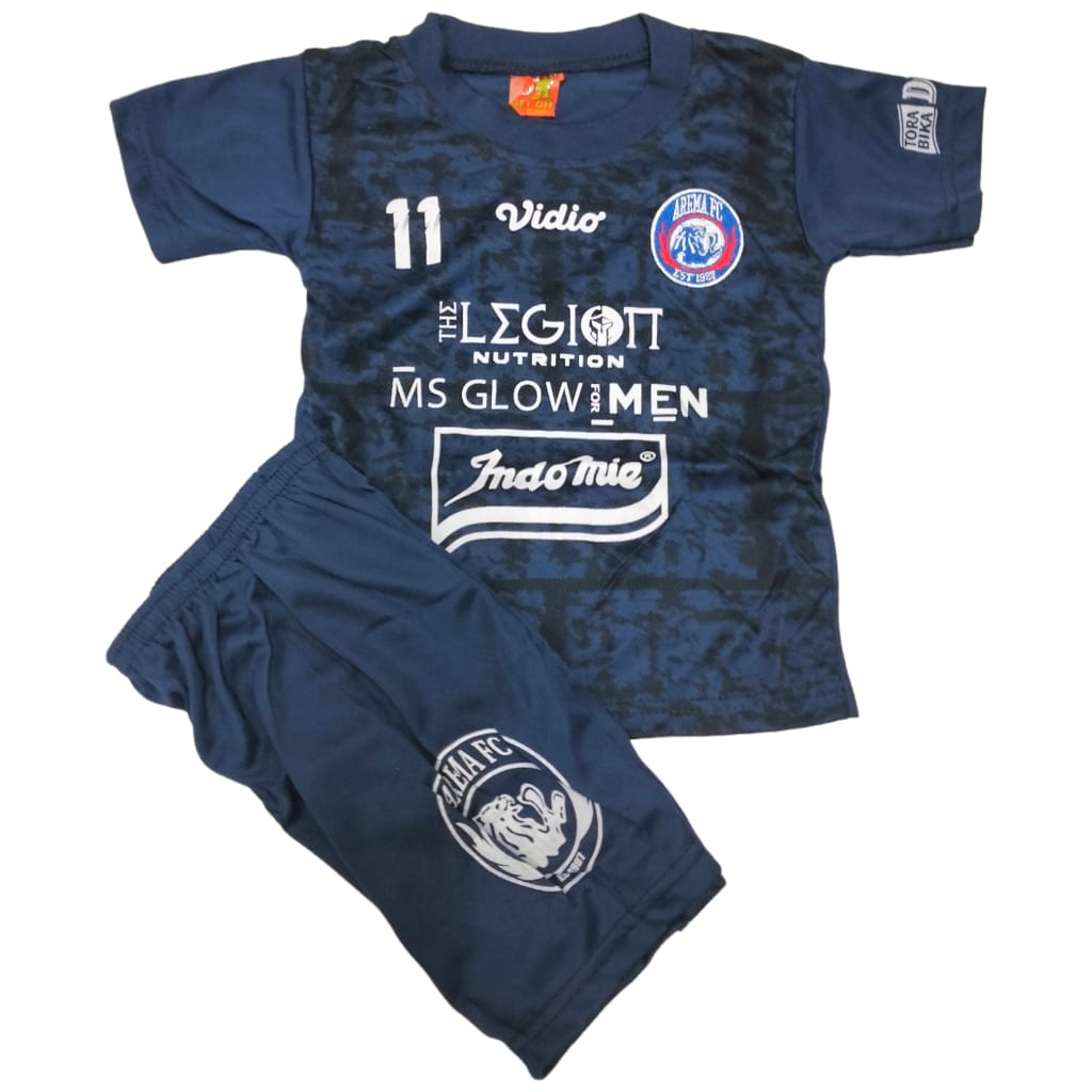 COD / SETELAN BAJU BOLA TERBARU 2023 KAOS ANAK LAKI LAKI TERMURAH PAKAIAN OLAHRAGA SEPAKBOLA KAOS FUTSAL PRIA AREMA NAVY NEW