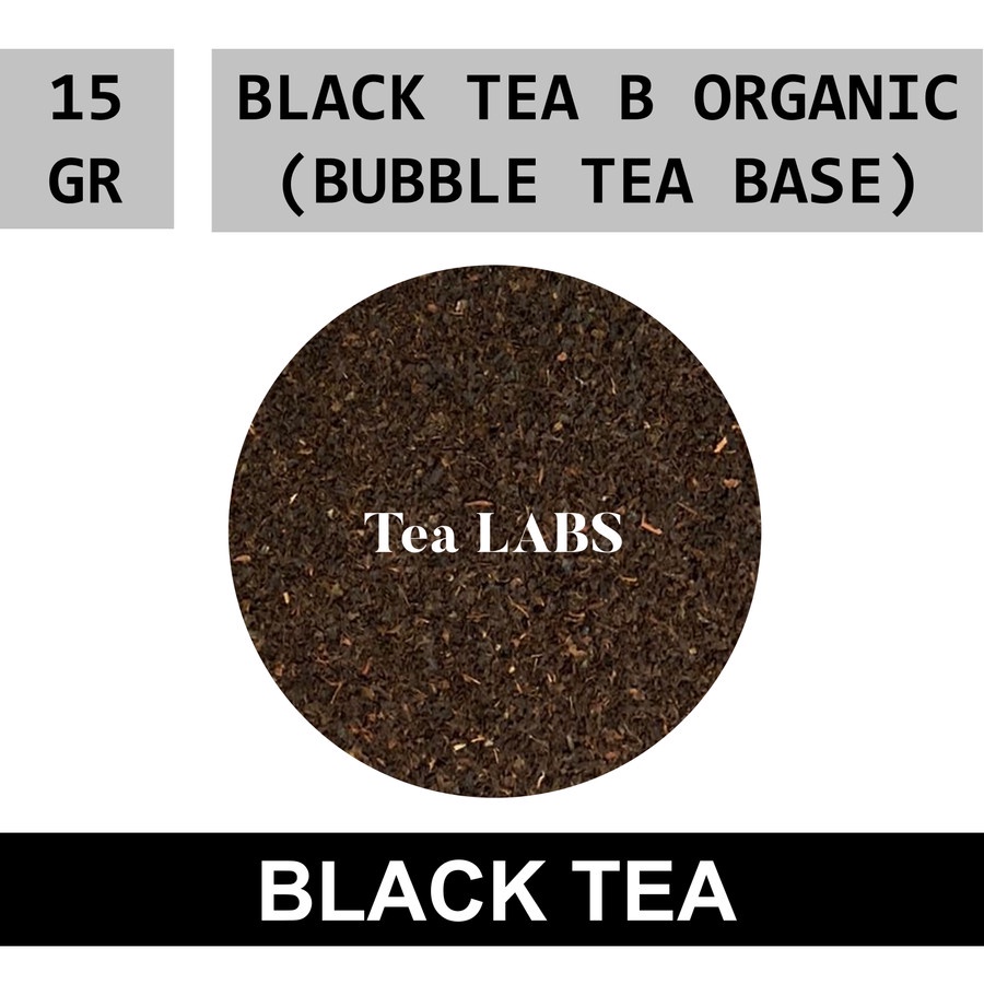 

Black Tea Organic Grade B / Teh Hitam Organik / Standing Pouch