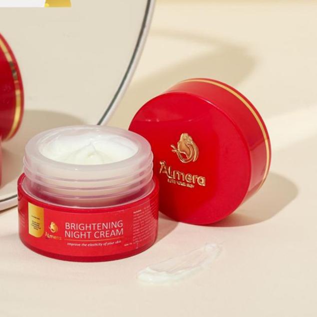○ Almera Skincare Night Cream Whitening, (New) Brightening Night Cream , Almera Skincare, Almera Ski
