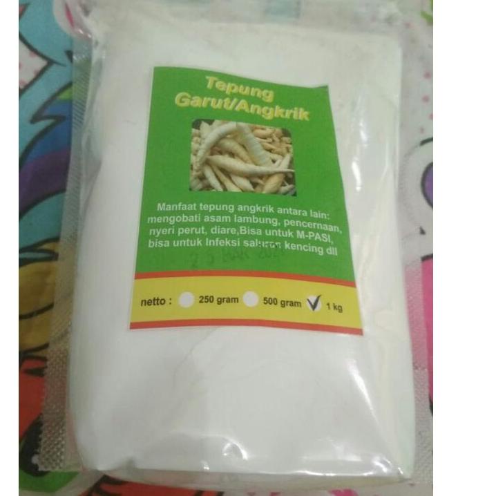 

☏ (READY) TEPUNG GARUT/AROOWROOT/PATI ASAM LAMBUNG - 1 KG ֍