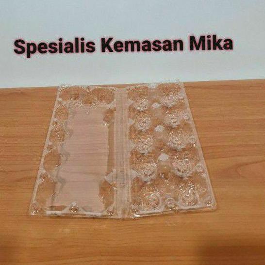 

ョ Mika Telur / Egg Tray / Tray Telur Isi 10 Butir Sudah ada Pengunci @50pcs. READY STOCK 31G