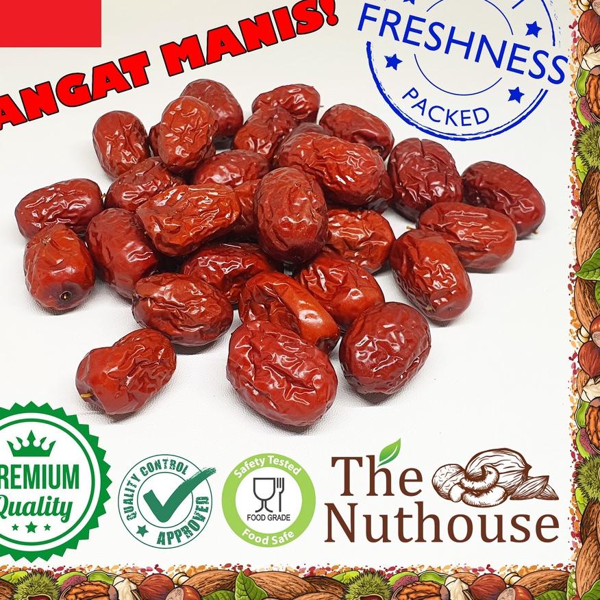 

← 1kg Dried Red Dates / Kurma Merah / Angco / Hong Zao [PREMIUM MEDIUM] ✦