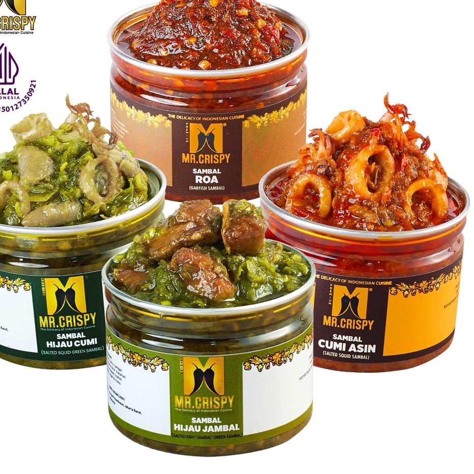 

Laku keraz Paket Sambal Mr.Crispy/Paket Sambal 4 Pcs