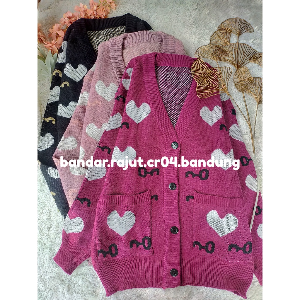 CARDIGAN RAJUT KEY - KEY BRANDED 7 GATE