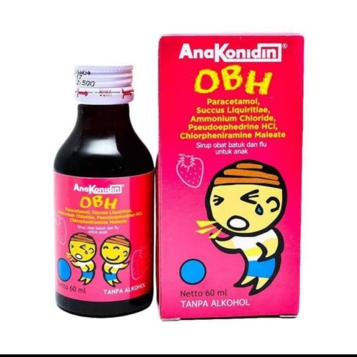 

SIRUP OBAT BATUK DAN FLU ANAKONIDIN OBH 60ML