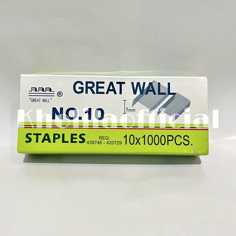 

ISI STAPLES GREAT WALL NO.10