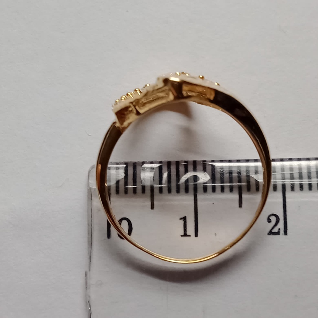 Cincin Emas 17K - 2.45 Gr Kadar 750 - 4357