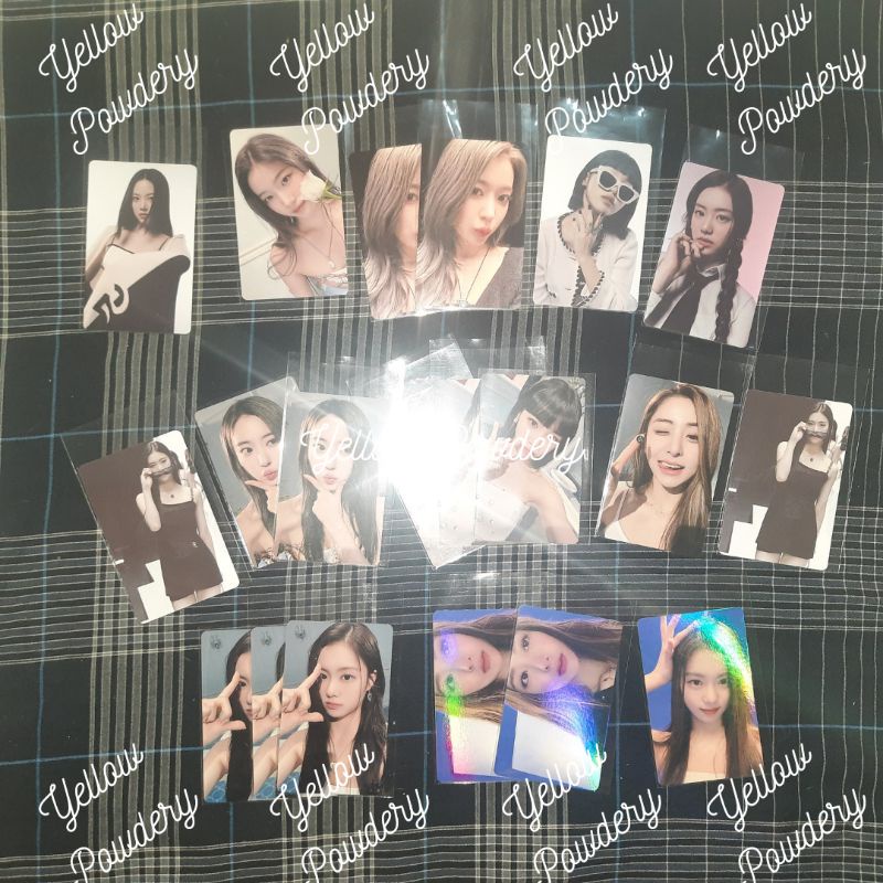 READY KAMAR SHARING POB WEVERSE PC ALBUM LE SSERAFIM FEARLESS PHOTOCARD OFFICIAL BENEFIT NORMAL HOLO