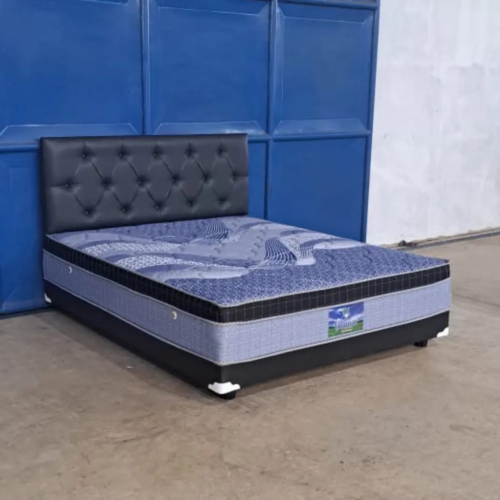 ([mebelmurahsby] BOXY SPRINGBED GALAXION KAIN KNITING