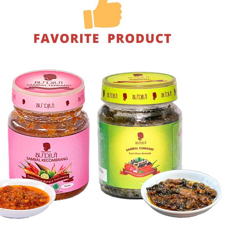 

♣ SAMBAL BU DJUI Paket Hemat Sambal Favorite ●