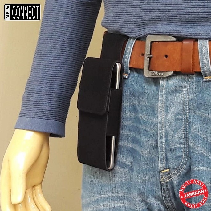 Best Seller Sarung Hp Pinggang Kulit Asli Vertikal