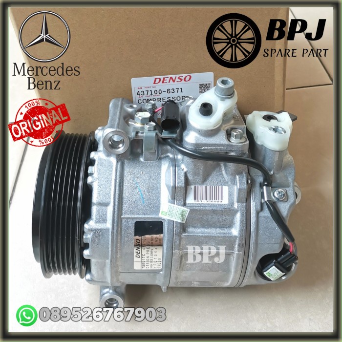 Compressor Kompresor Ac Mercy S280 W220 S350 S Class S320 Denso Ori Nd Kode 204