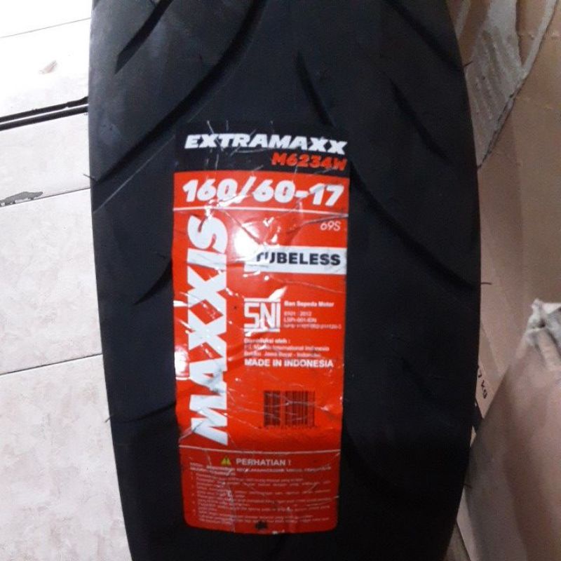 Maxxis Extramaxx M6234W 160/60-17 Ban Tubles Soft No Batlax Swallow IRC Michelin