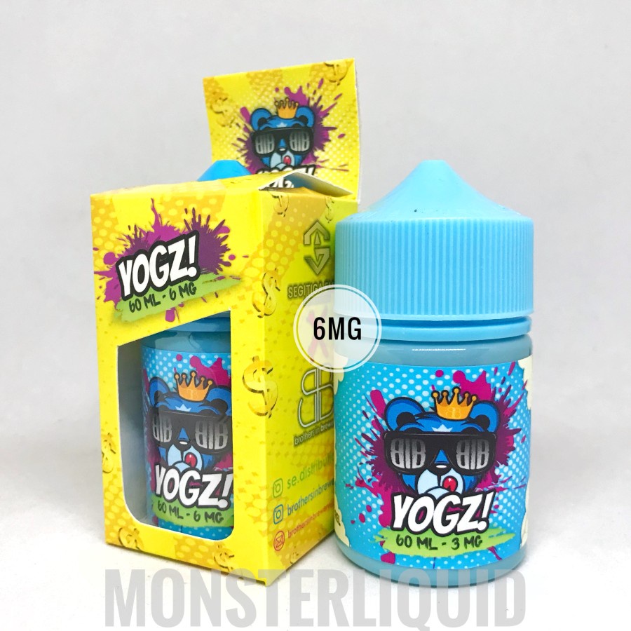 YOGZ ORIGINAL YOGHURT BY BROTHERS IN BREWERY 6MG 60ML