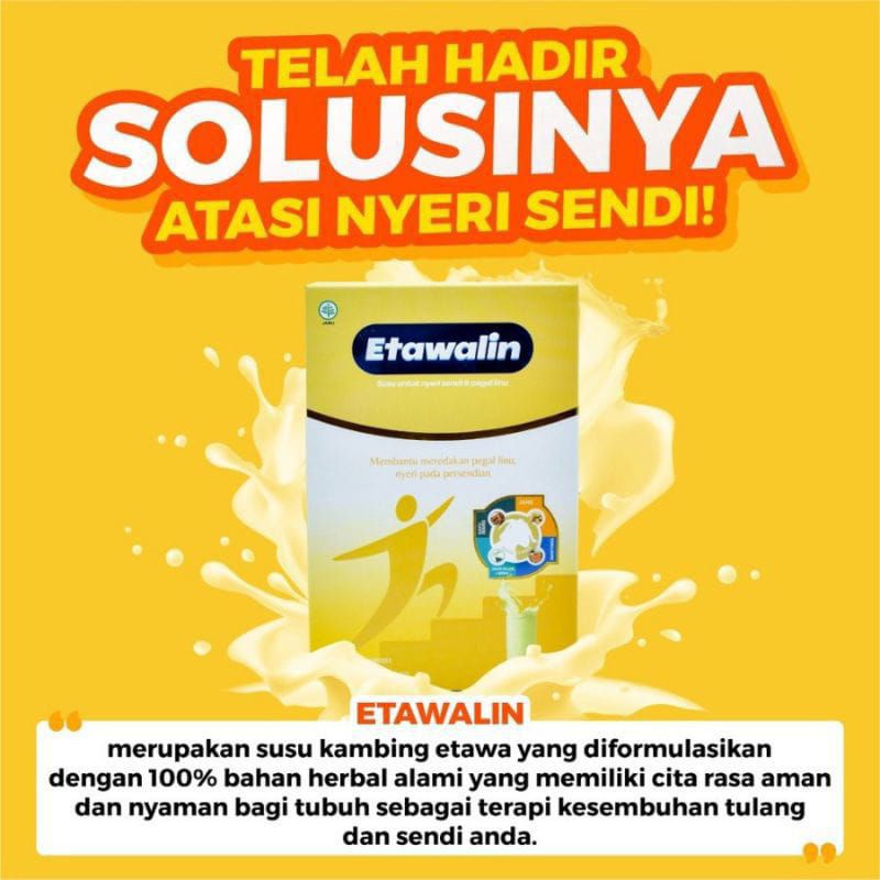 

Susu Etawalin 200gr Atasi Nyeri Sendi Etawalin