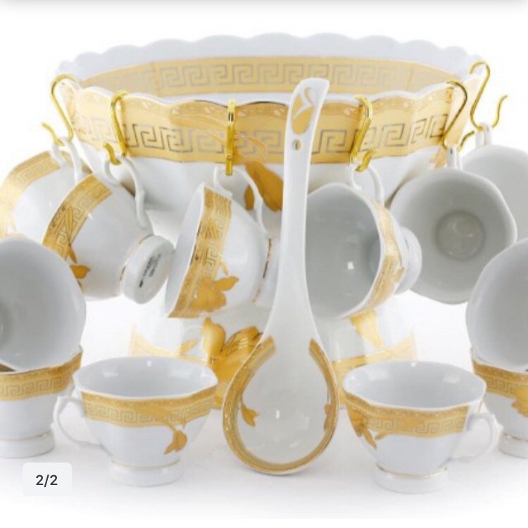 Bowl Set B410 Vicenza Tempat Air Kramik Tempat Sop Buah Sop Set