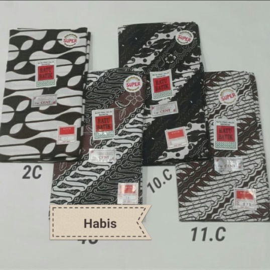 Promo KAIN PANJANG BATIK/JARIK/RATU BATIK/PRIMISIMA cap CENT.bisa utk baju. Berkualitas