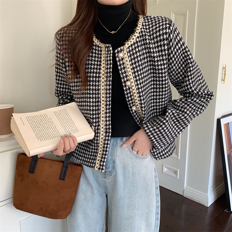 Jaket Wanita Terbaru Lengan Panjang Jacket Korean Style Outer Crop