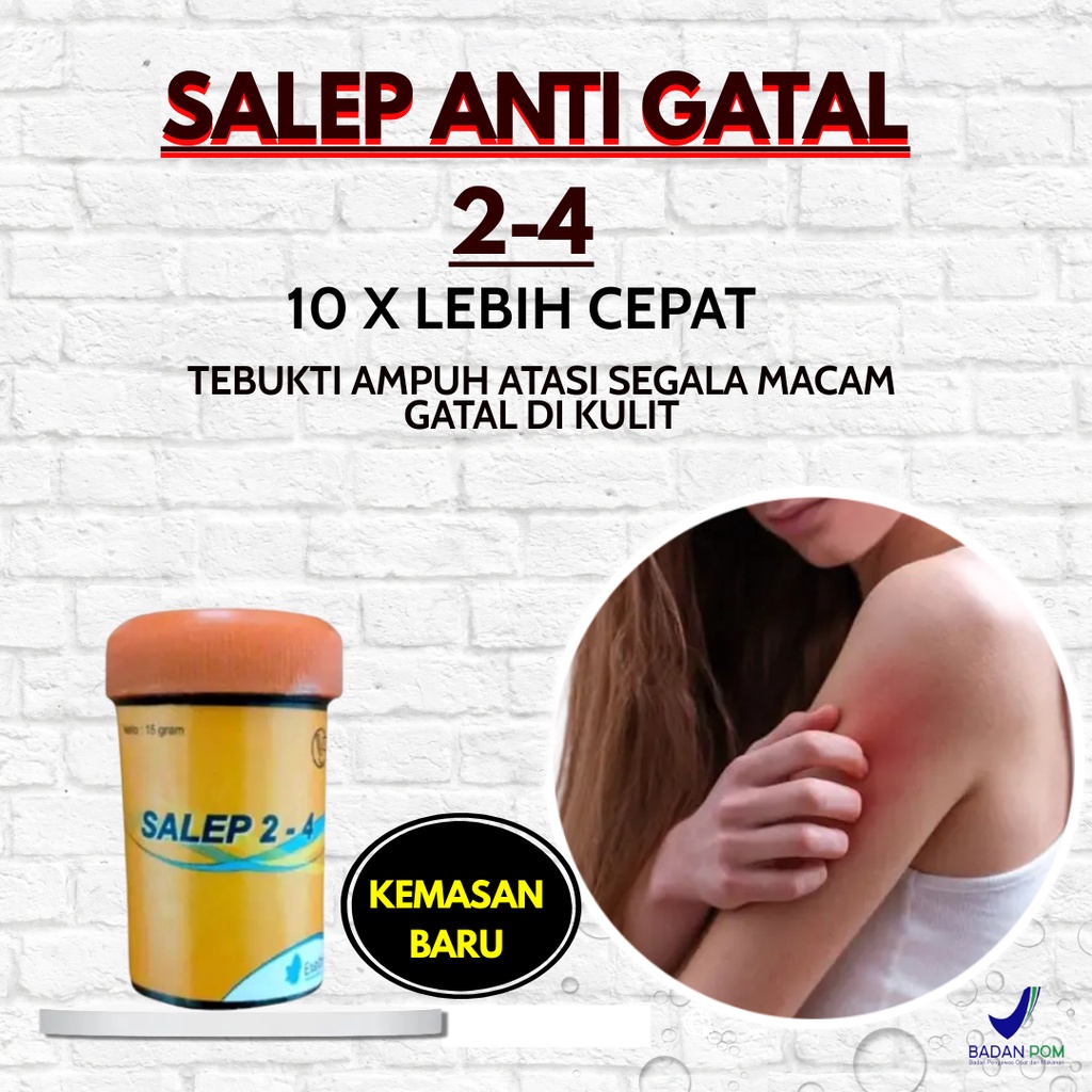 (COD) Salep 24 original Salep Gatal Ampuh