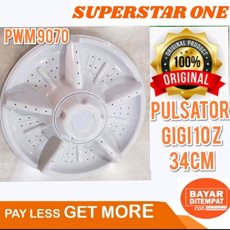 pulsator mesin cuci polytron pwm-9070 pulsator polytron pwm9070