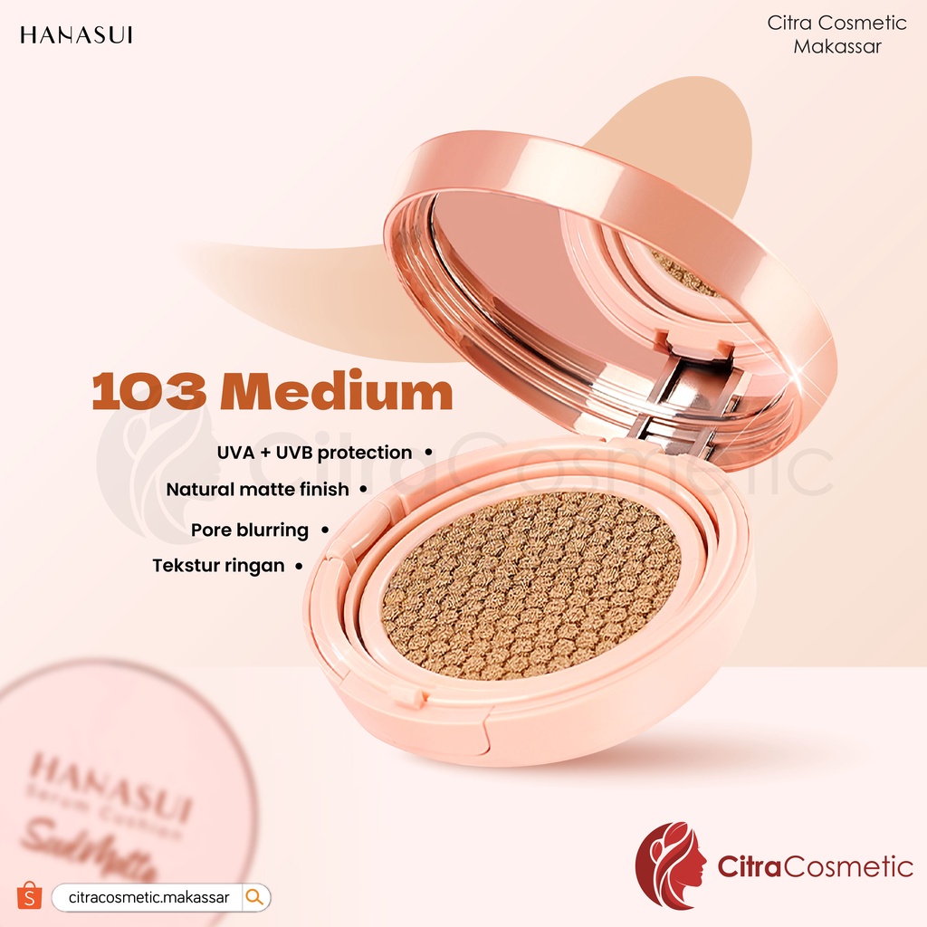 Hanasui Serum Cushion Soulmatte Series