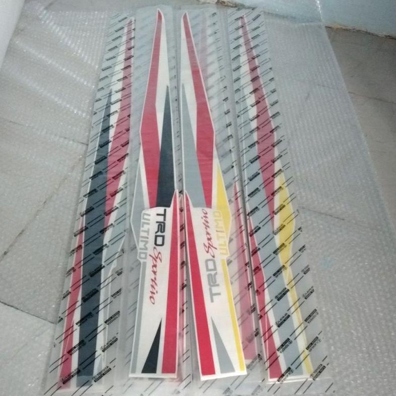 STICKER STIKER BODY MOBIL TRD SPORTIVO RUSH ULTIMO ORIGINAL