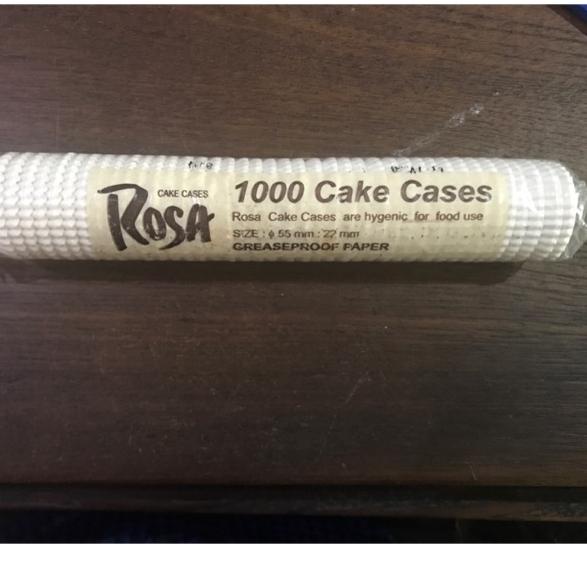 

Promo banting Cake Cases Putih Ukuran 5.5mm Greaseproof Paper isi 1000lembar