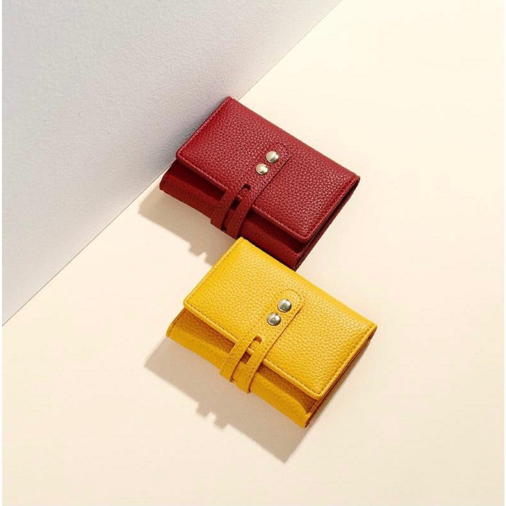 MORMON VEXANA - Dompet Lipat Wanita Mormon Dompet Kecil Kartu Koin Mini