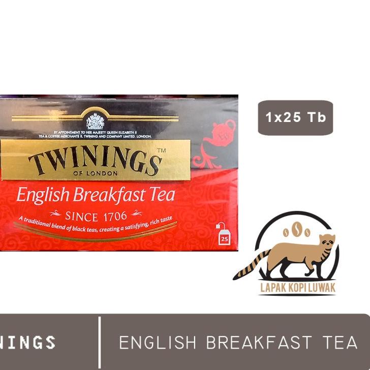 

♖ Twinings Tea varian English Breakfast Tea ◙