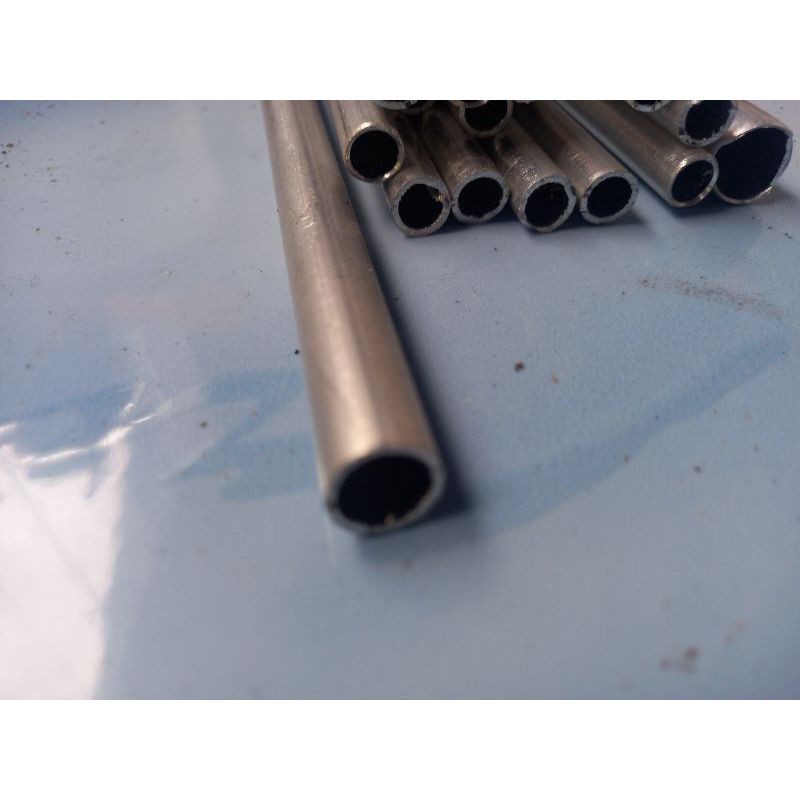 pipa aluminium od9.5mm tebal 1mm