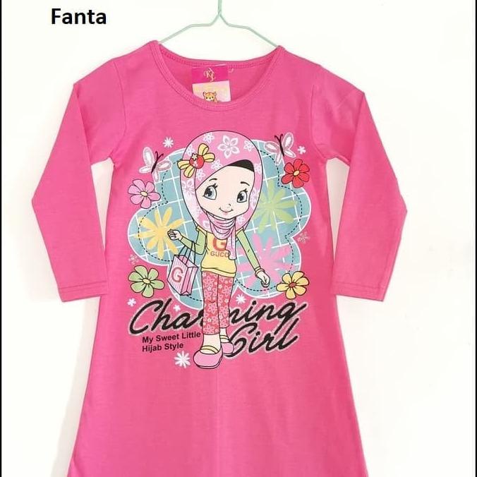 Tunik - Gamis Anak - Baju Muslim Anak Perempuan - Dress Anak - CG Po