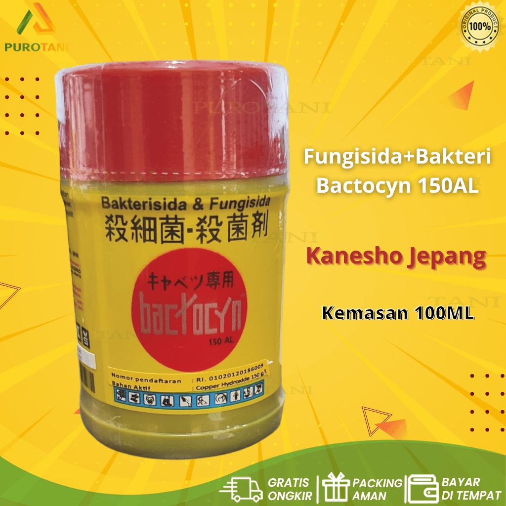 Fungisida bakterisida bactocyn 150 AL Copper Hydroxide 150 g/ℓ 100 ml