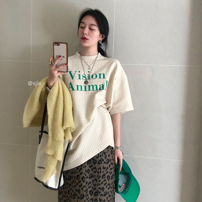 Kaos Oversize Atasan Wanita Terbaru T-shirt Baju Wanita Korean Style