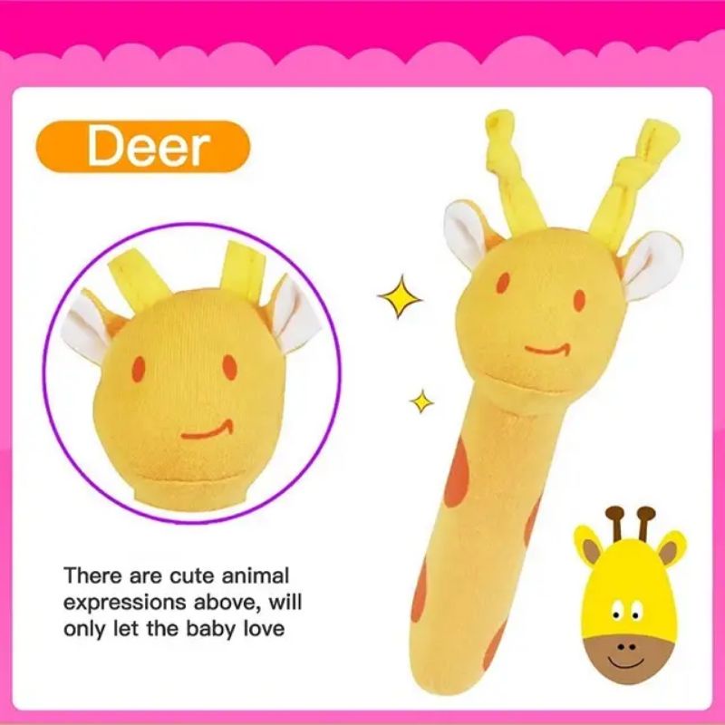 Mainan Boneka Tangan Bayi Boneka Genggam Bayi Baby Hand Rattle Toy