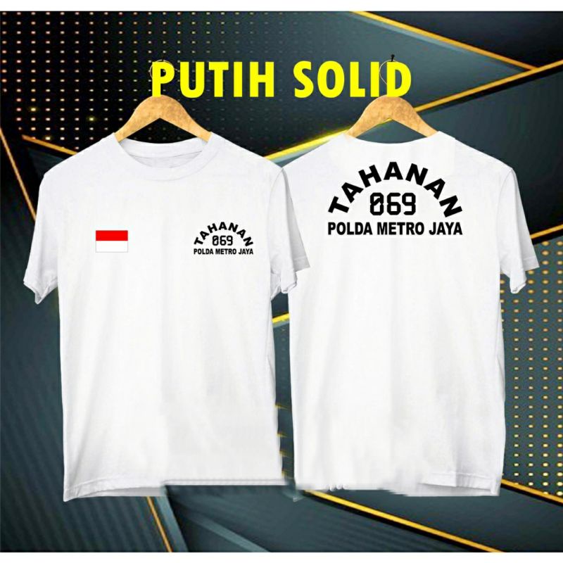 Cod/Kaos Tahanan polda metro jaya bdr bendera/Kaos Terlaris Kualitas Terjamin Kaos /Kaos Murah Kaos Cotton 30s Kaos katun/ Kaos Distro Kaos Pria Dan Wanita atasan pria