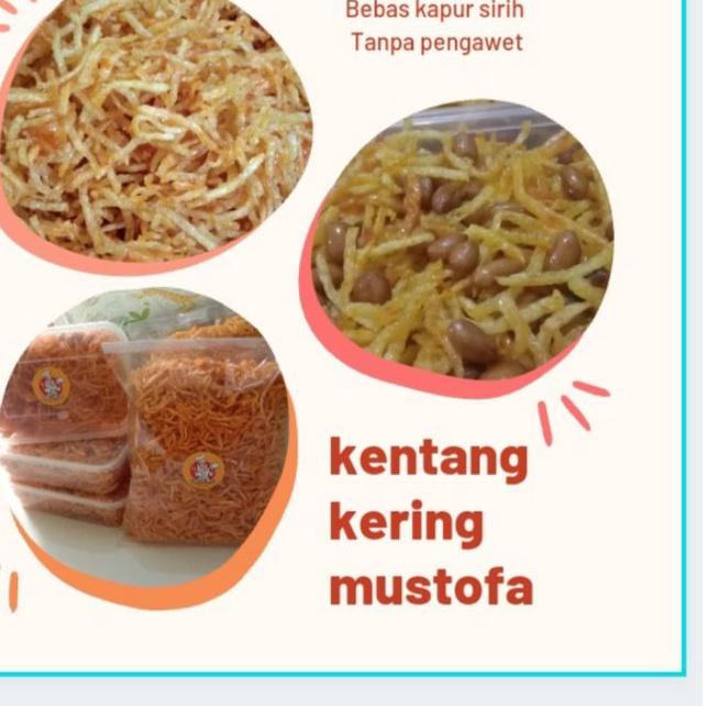 

✰ [ TERMURAH ] Kentang kering (mustofa) 1 kg ✯