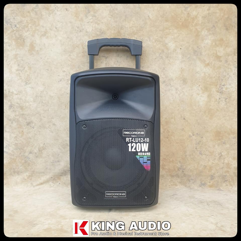 Speaker Active Portable Speaker RecordingTech RT-LU12-10 120 Watt