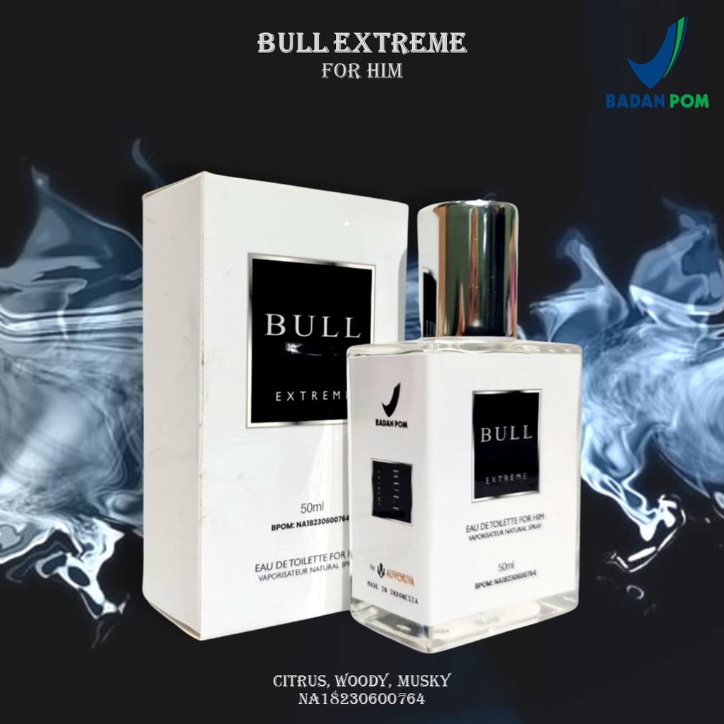 Kanzo - [BPOM] Parfum Bull Extreme 50ml Premium / Parfum Bull Extreme 50ml Best Seller / Parfum Pria Wangi Tahan Lama