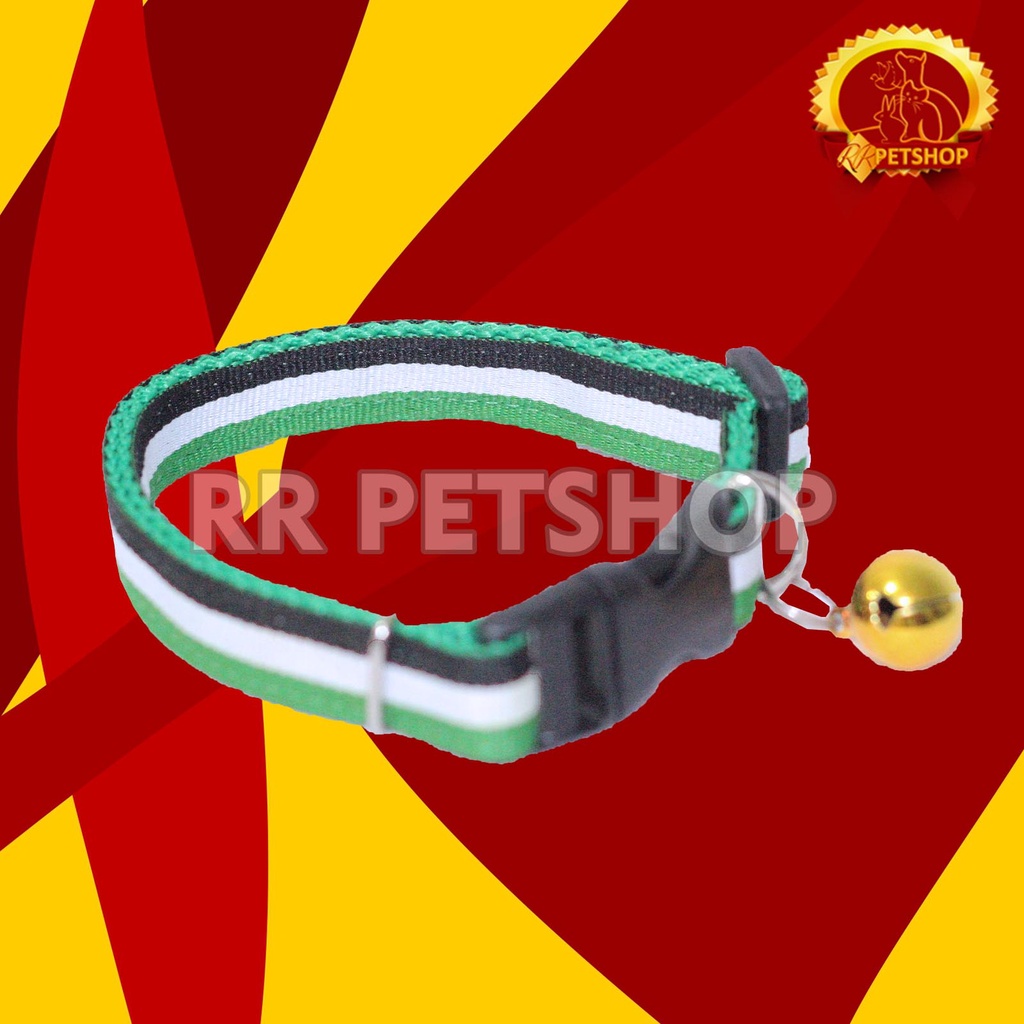 Kalung Kucing Anjing Musang Kelinci / Kalung Motif Hewan Random Color