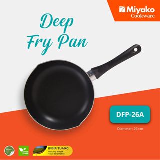 MIYAKO Panci Deep Frypan DFP 26A / Wajan Penggorengan Anti Lengket 26cm