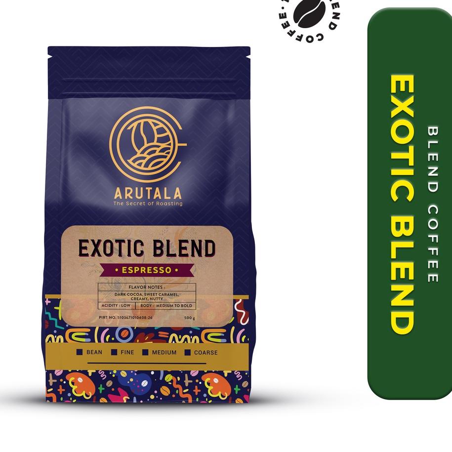 

✽ ARUTALA Kopi Exotic Blend Espresso 500 Gram ☁