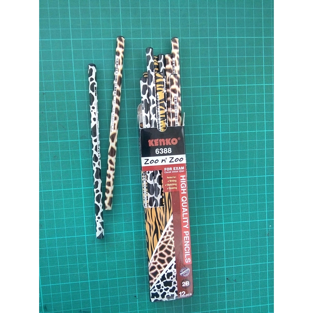 

Pensil 2B Murah Kenko 6388 Motif Hewan Zoo n Zoo