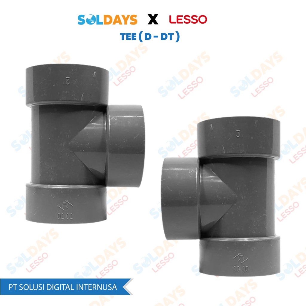 Lesso Tee ( D - DT ) 1 1/2&quot; / TEE ( D - DT ) 1 1/2 Inch