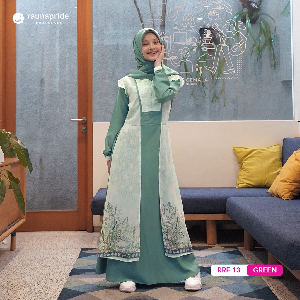 Gamis Remaja Ilalang Series / RF-13 /Fashion Muslim